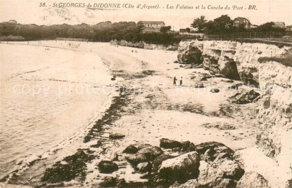 Saint-Georges-de-Didonne Les Falaises et la Conche du Port