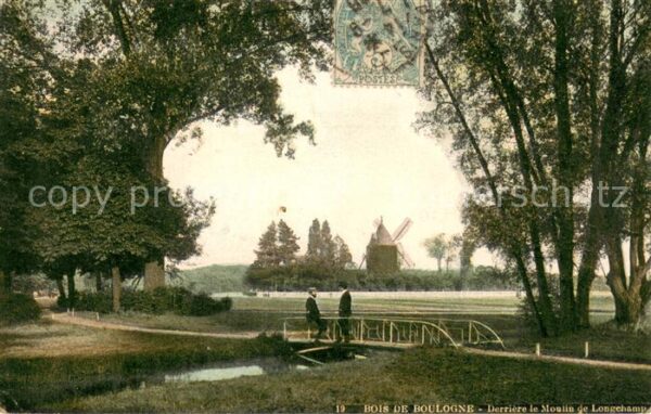 Bois de Boulogne Derriere le Moulin de Longchamp