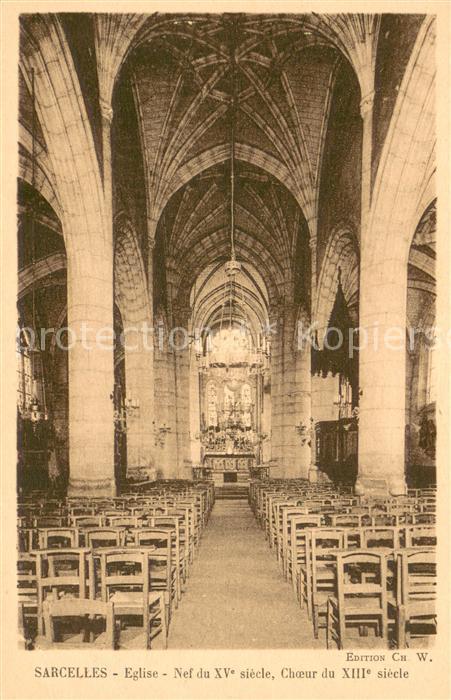 Sarcelles Eglise Interieur Choeur