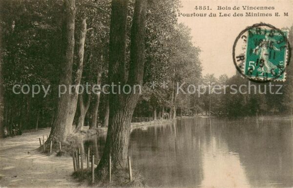 Bois de Vincennes Pourtour du Lac des Minimes
