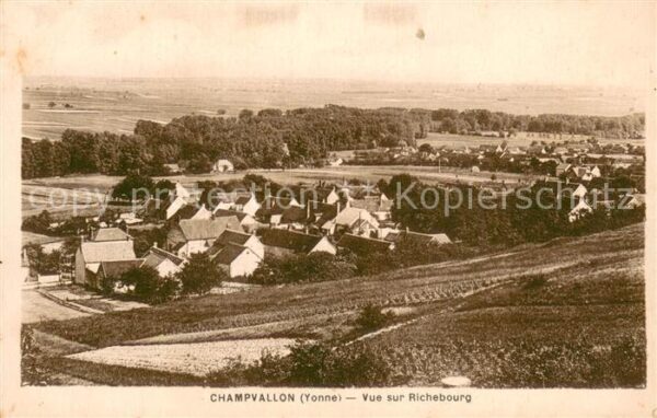 Champvallon Vue sur Richebourg