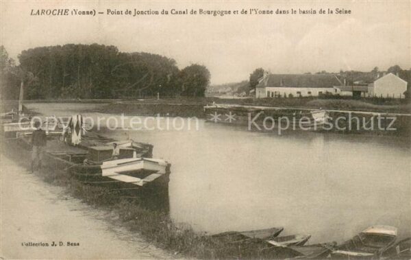 Laroche Yonne Point de Jonctiondu Canal de Bourgogne