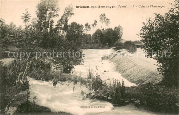 Brienon-sur-Armancon Bourgogne Un Coin de l'Armancon