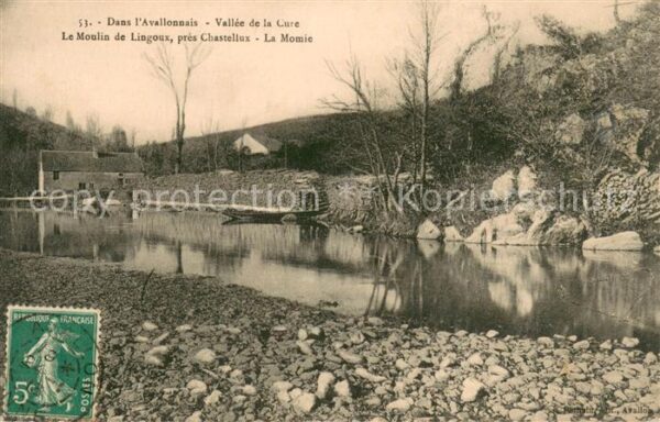 Chastellux-sur-Cure Le Moulin de Lingoux La Momie