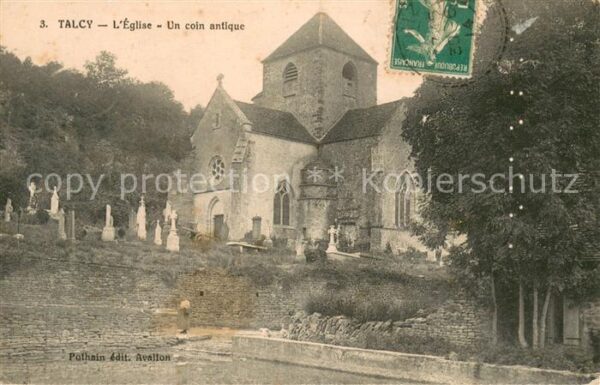 Talcy Loir-et-Cher Eglise Un coin antique
