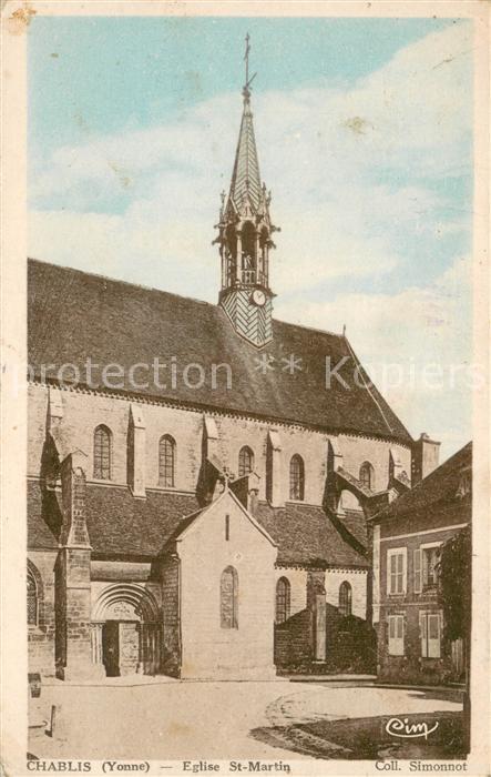 Chablis Eglise St Martin