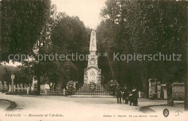 Vernon Eure Monument de l'Ardeche