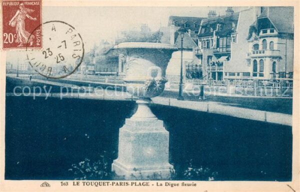 Le Touquet-Paris-Plage La Digue fleurie