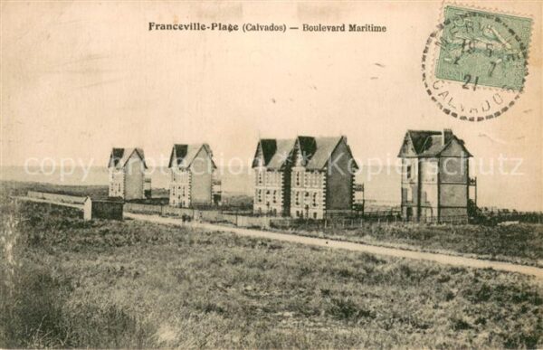 Franceville-Plage Boulevard Maritime