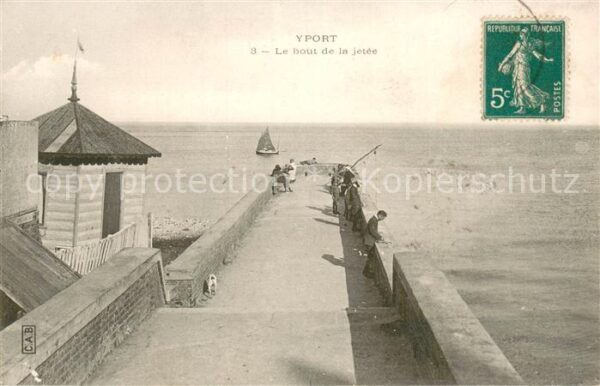 Yport Le bout de la jetee