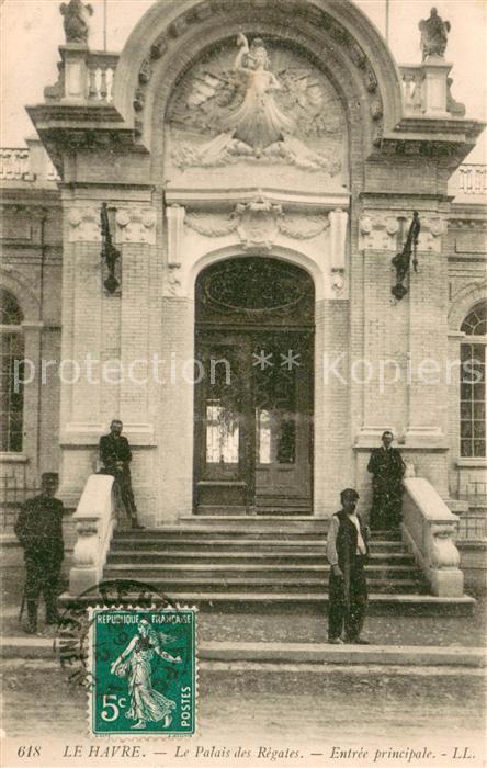 Le Havre Le Palais des Regates Entree principale