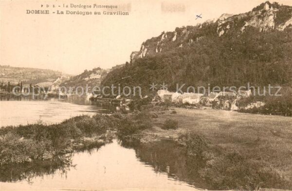 Domme La Dordogne au Gravillon