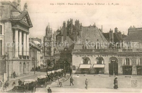 Dijon 21 Place d_Armes Eglise Saint Michel