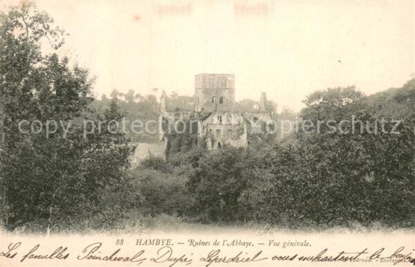 Hambye Ruines de l'Abbbaye
