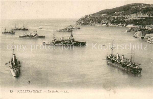 Villefranche-sur-Mer La Rade Bateaux