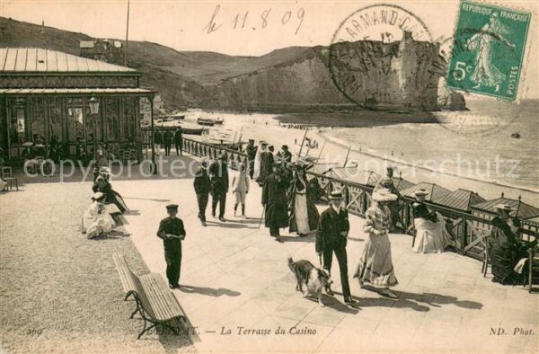 Etretat Terrasse du casino