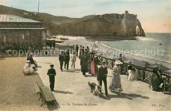 Etretat Terrasse du casino