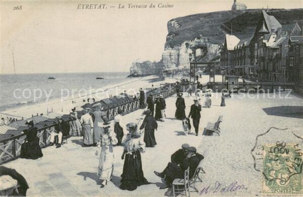 Etretat Terrasse du casino