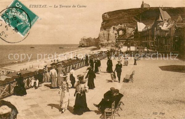 Etretat Terrasse du casino