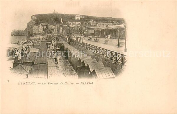 Etretat Terrasse du casino