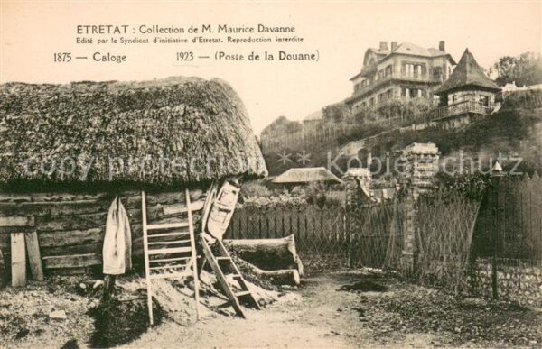 Etretat Caloge Poste de la Douane Collection de