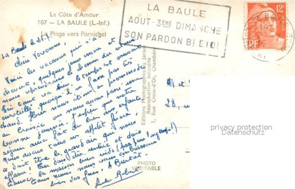 La Baule sur Mer La plage vers Pornichet Côte d_Amour – Bild 2
