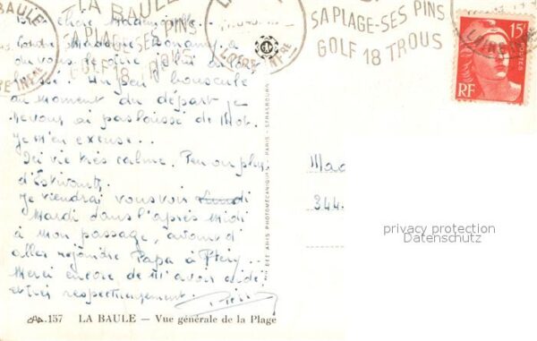 La Baule sur Mer Vue Generale de la plage – Bild 2