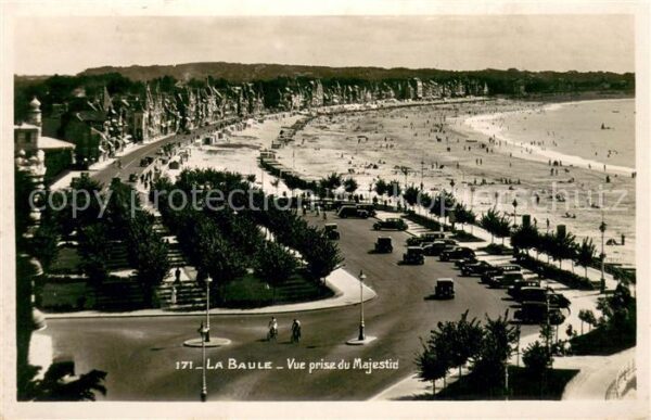 La Baule sur Mer Vue prise du Majestic
