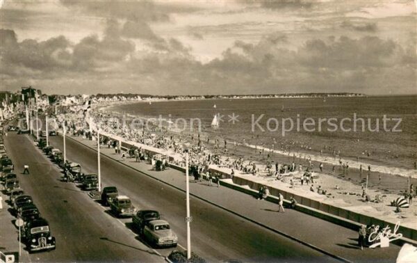 La Baule sur Mer Vue Generale de la plage vers Pornichet