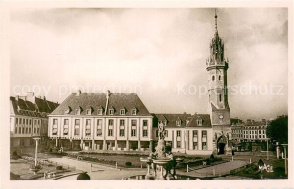 Evreux Place de Gaulle Tour de l_Horloge