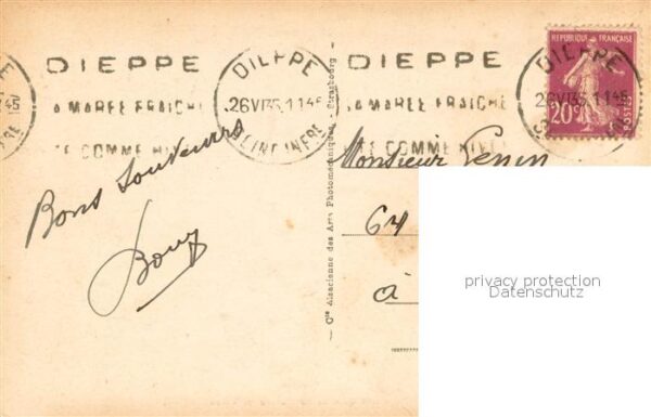 Dieppe 76 Les jardins du casino et vieux Chateau – Bild 2