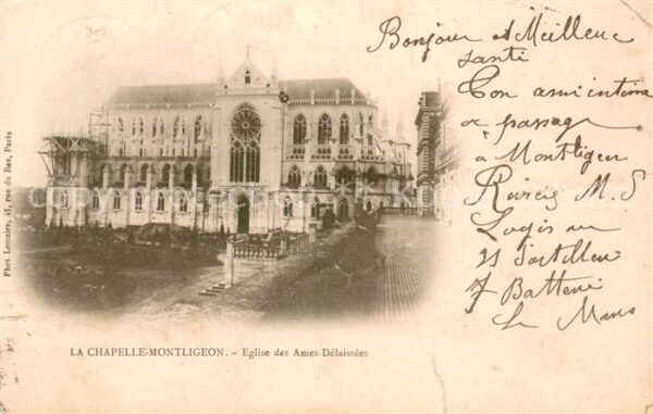 La Chapelle-Montligeon Eglise des Ames Délaissées