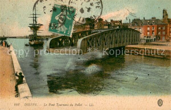 Dieppe 76 Pont tournant du Pollet