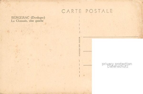 Bergerac La Chaussée rive gauche de la Dordogne – Bild 2