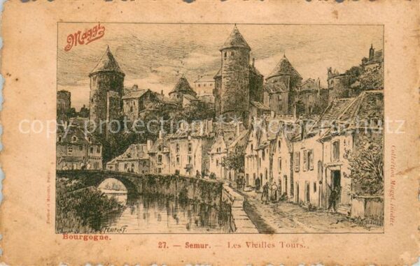 Semur-en-Auxois Les Vieilles Tours