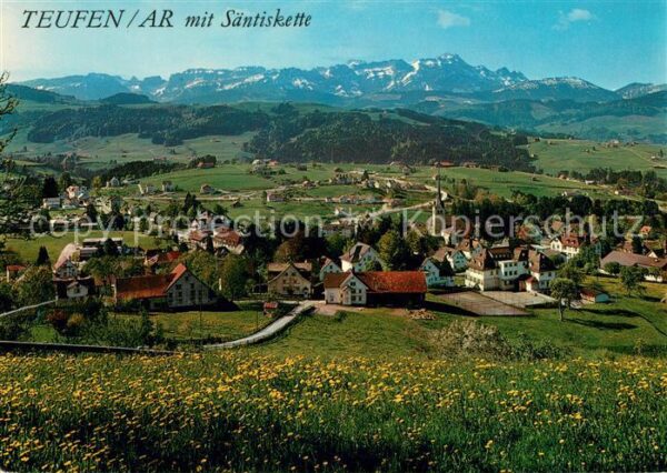 Teufen AR mit Säntiskette