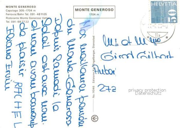 Monte Generoso Ferrovia Bahn Ristorante Monte Generoso – Bild 2