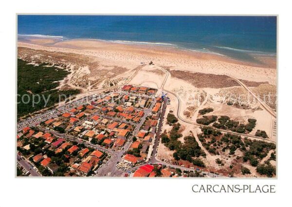 Carcans La Plage Vue aerienne