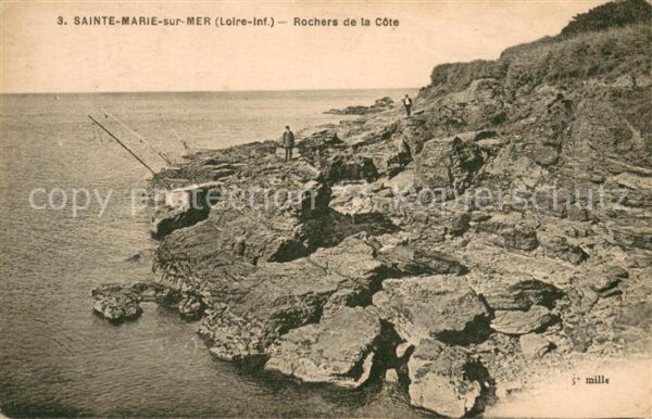 Sainte-Marie-sur-Mer Rochers de la Côte