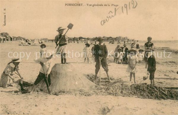 Pornichet Vue Generale de la plage