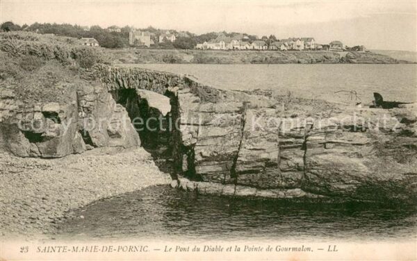 Pornic 44 Pont du Diable et le Pointe de Gourmalo