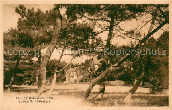 La Baule-les-Pins Avenue Saint Georges
