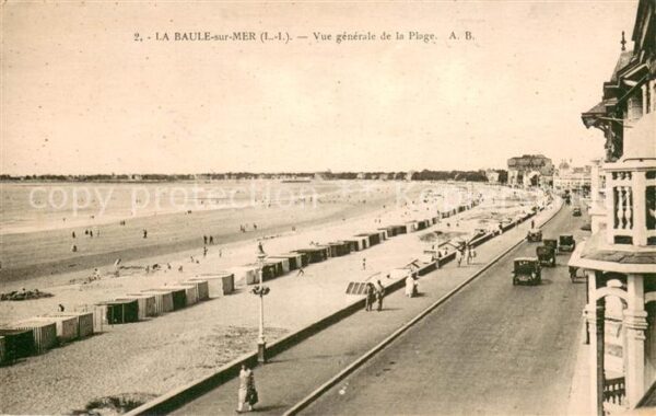 La Baule sur Mer 44 Vue Generale de la plage