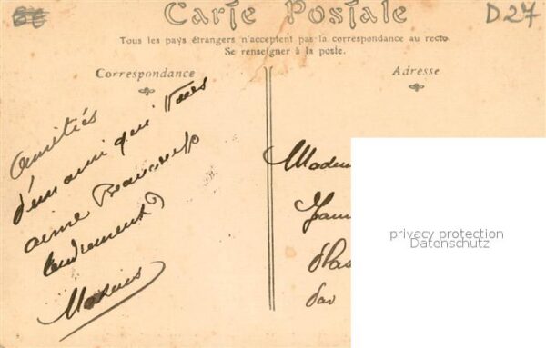 Folleville Eure Entrée du Chateau – Bild 2