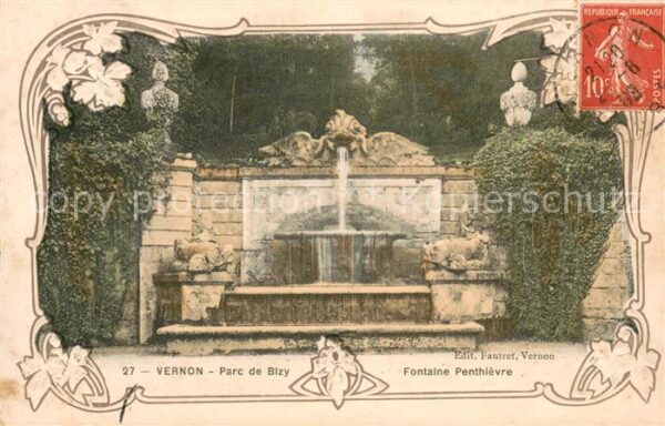 Vernon 27 Parc de Bizy Fontaine Penthievre