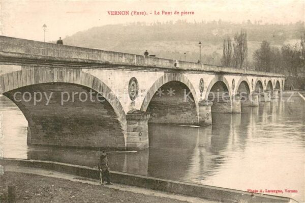 Vernon 27 Pont de pierre