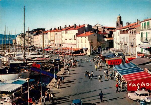 Saint Tropez Var Port Quai Bailli de Suffren et Quai Jea