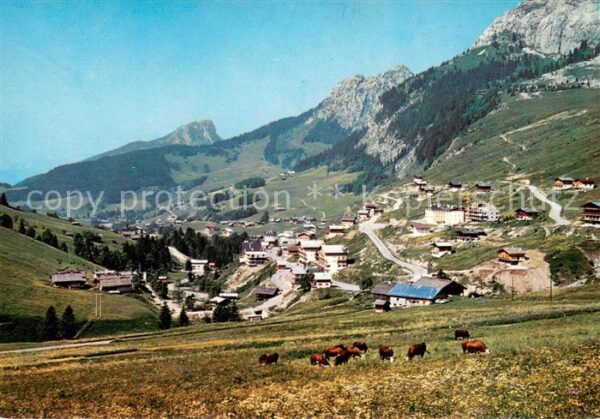 Le Grand-Bornand Le Chinaillon vue Generale