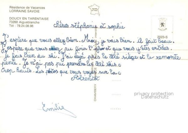 Aigueblanche Résidence de Vacances Lorraine Savoie R – Bild 2