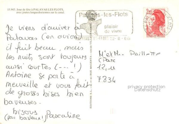 Palavas-les-Flots 34 Jour de fête avec joutes languedocienne – Bild 2